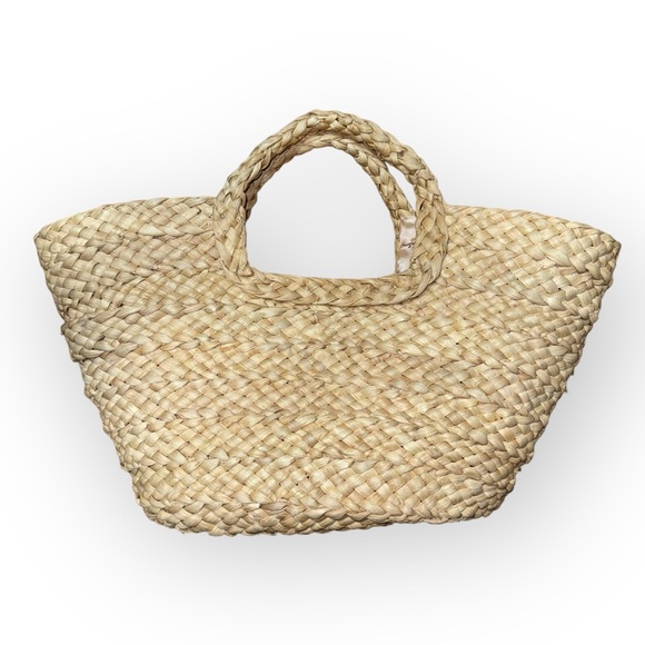Floral Medium Cornhusk Cappelli Straworld Bag - Picture 2 of 9